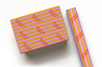 Thumbnail for Mustard & Lilac Seasons Greeting Gift Wrap