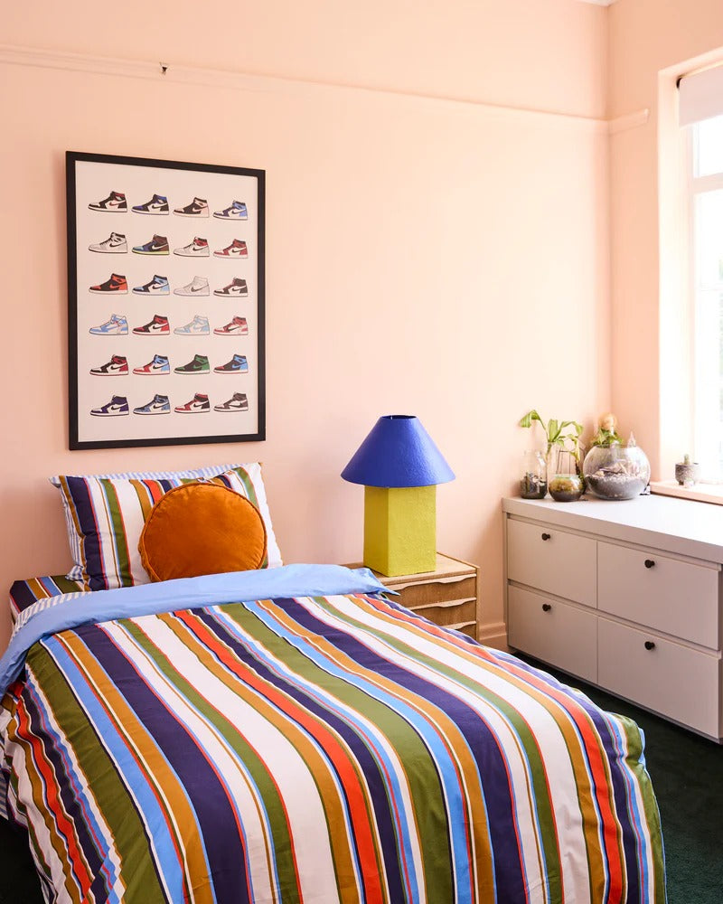 Nautical Stripe Organic Cotton Pillowcase