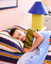 Thumbnail for Nautical Stripe Organic Cotton Pillowcase