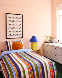 Thumbnail for Nautical Stripe Organic Cotton Quilt Cover