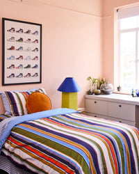 Thumbnail for Nautical Stripe Organic Cotton Quilt Cover