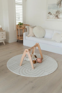 Thumbnail for Nouveau Arch Kids Padded Play Mat - Round