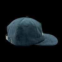 Thumbnail for Old Mate Pinch Front Cord Kids Cap - Teal