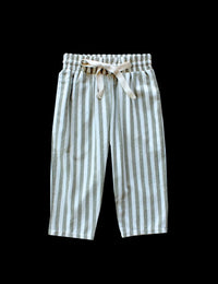 Thumbnail for Striped Pants Olive