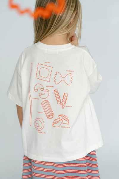 Pasta Tee White