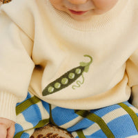 Thumbnail for Organic Cotton Pea Pod Knit Jumper