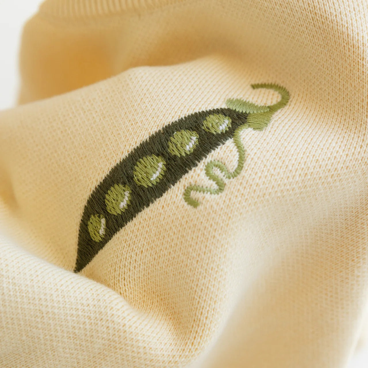 Organic Cotton Pea Pod Knit Jumper