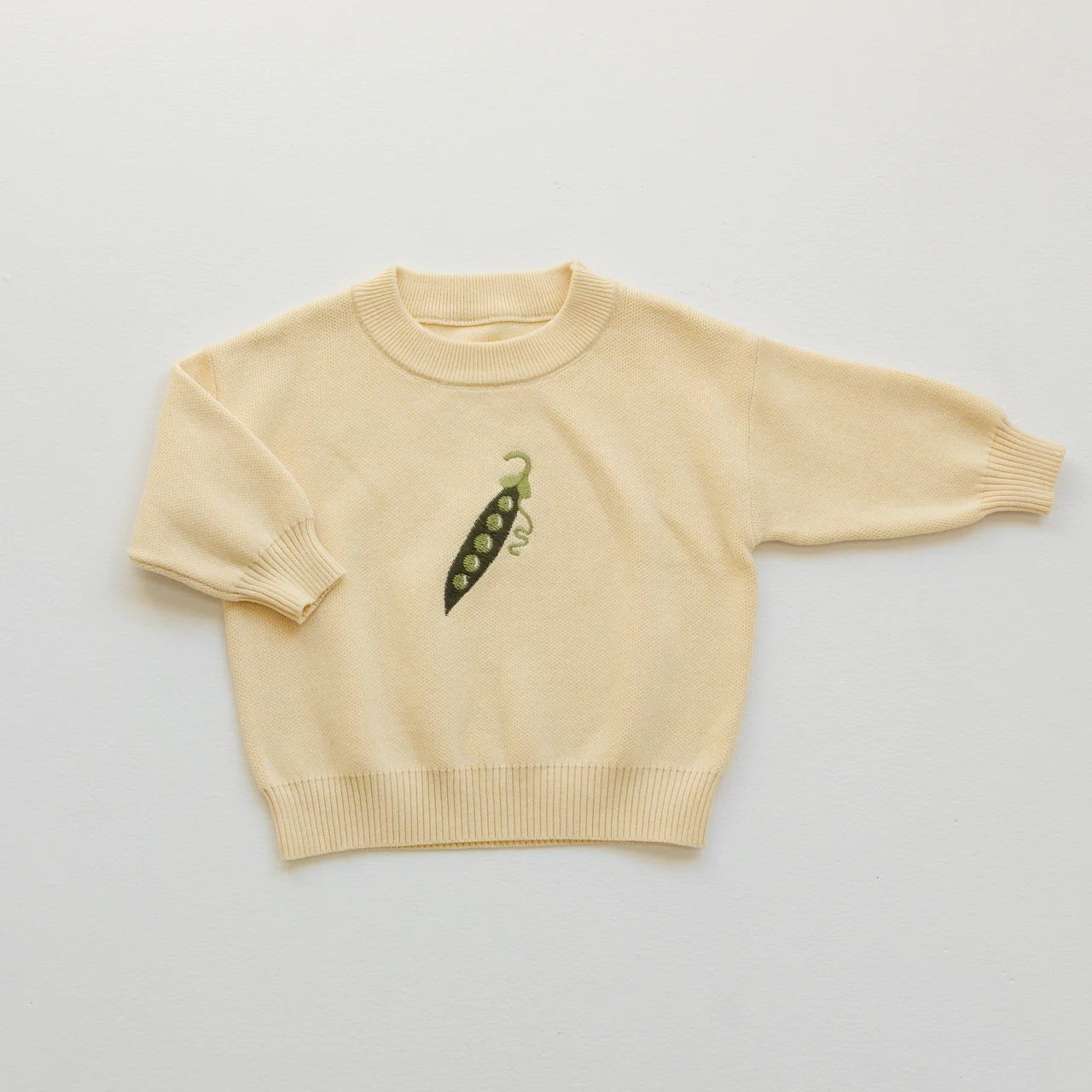 Organic Cotton Pea Pod Knit Jumper