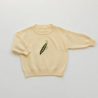 Thumbnail for Organic Cotton Pea Pod Knit Jumper