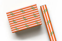 Thumbnail for Peach & Orange Happy Holidays Gift Wrap