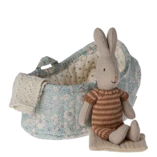 Rabbit in a Carry Cot