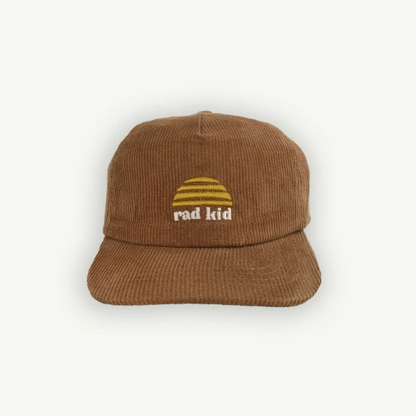 Rad Kid Cord Cap - Tan