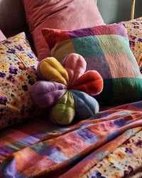 Thumbnail for Rainbow Love Woven Cushion