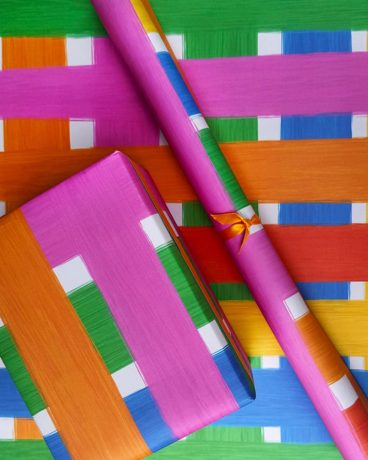 Rainbow Stripe Gift Wrap