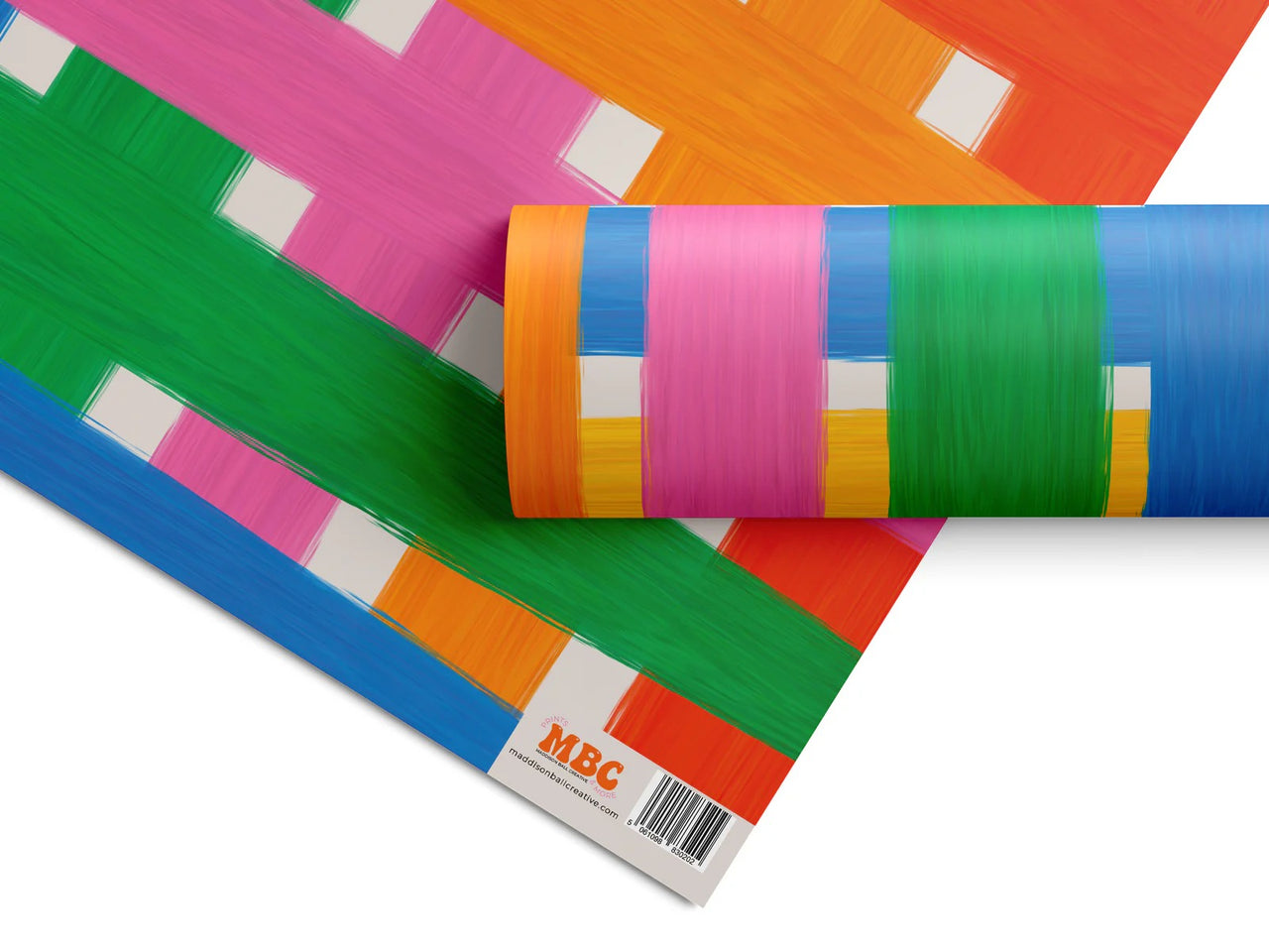 Rainbow Stripe Gift Wrap