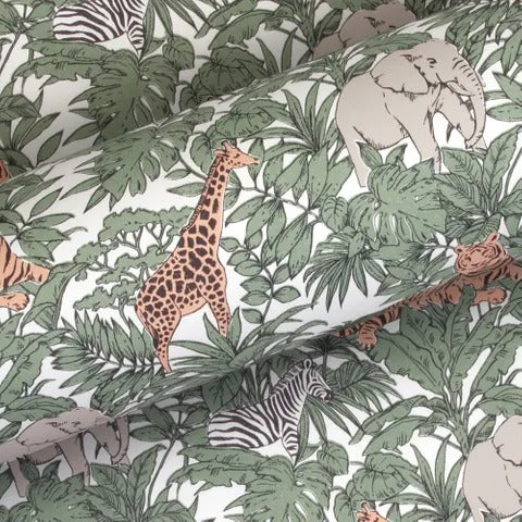 Serengeti Green Wrapping Paper