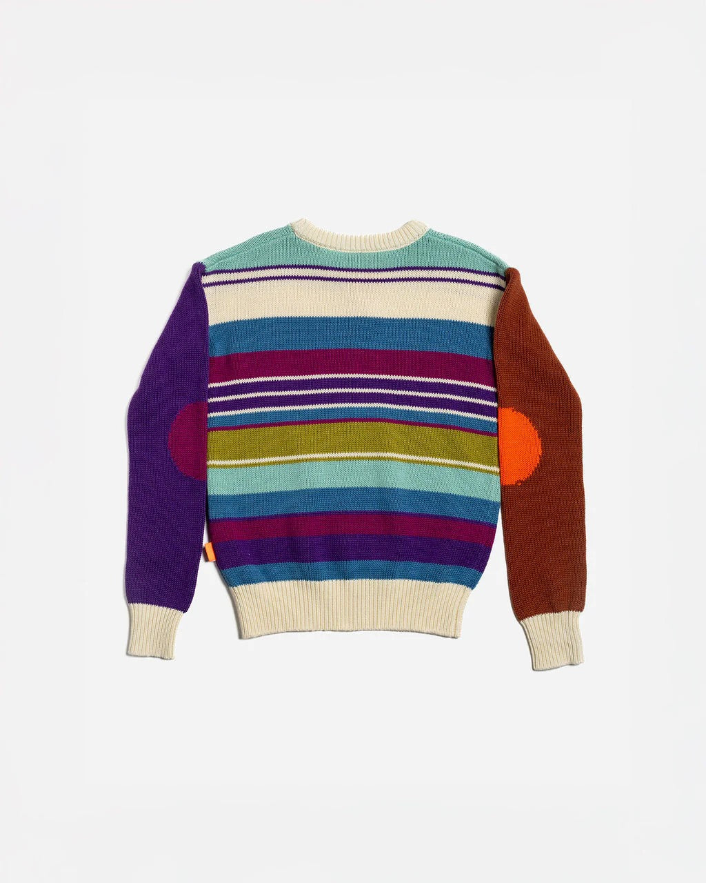 Jersey Knit Swweater Ski Stripes