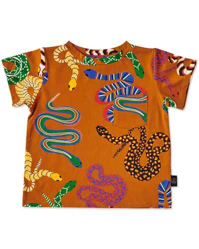 Snake Pit Organic Cotton T Shirt