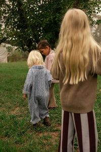 Thumbnail for Organic Speckle Knit Cardigan Oatmilk