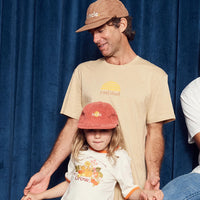 Thumbnail for Rad Dad Organic Cotton Tee Tan