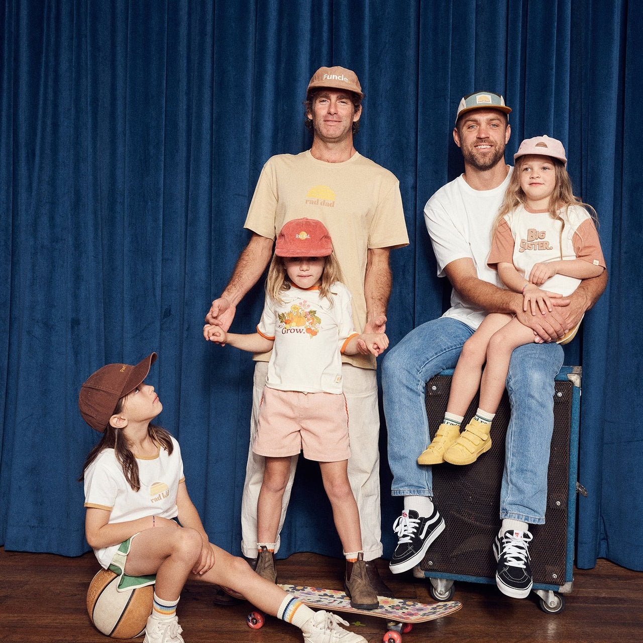 Rad Dad Organic Cotton Tee Tan
