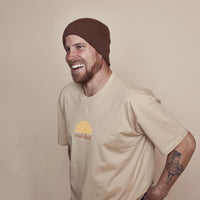 Thumbnail for Rad Dad Organic Cotton Tee Tan