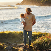 Thumbnail for Rad Dad Organic Cotton Tee Tan