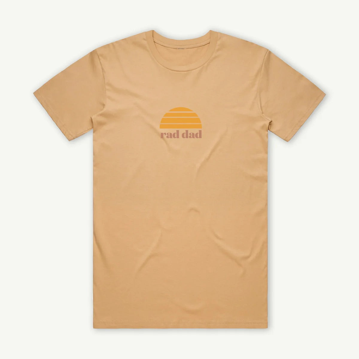 Rad Dad Organic Cotton Tee Tan