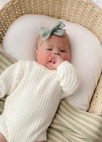 Thumbnail for Teal Bow Baby Headband