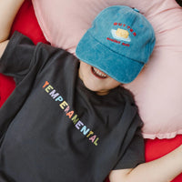 Thumbnail for Temperamental Boxy Tee Charcoal