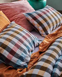 Thumbnail for Treasure Tartan Organic Cotton Pillowcase