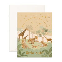 Thumbnail for Welcome Little Cub Greeting Card