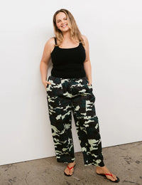 Thumbnail for Mumza Twill Pants in Camo