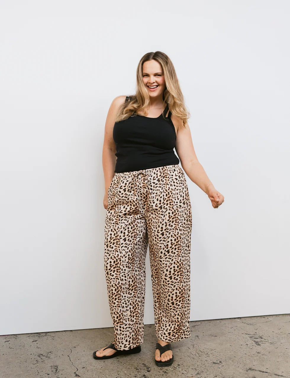 Mumza Twill Pants in Leopard