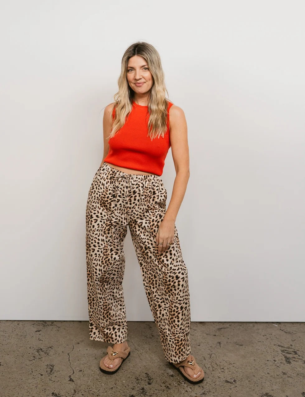 Mumza Twill Pants in Leopard