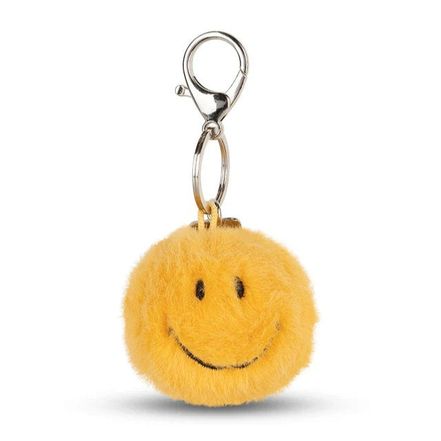 Smiley Keychain ECO Fuzzy
