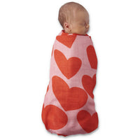 Thumbnail for Big Hearted Bamboo Swaddle
