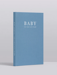 Thumbnail for Birth to Five Years Baby Journal - Blue