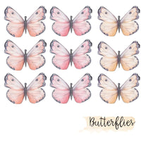 Thumbnail for Butterfly Wall Decal Set