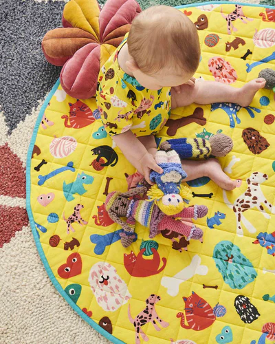 Cats & Dogs Quilted Play Mats