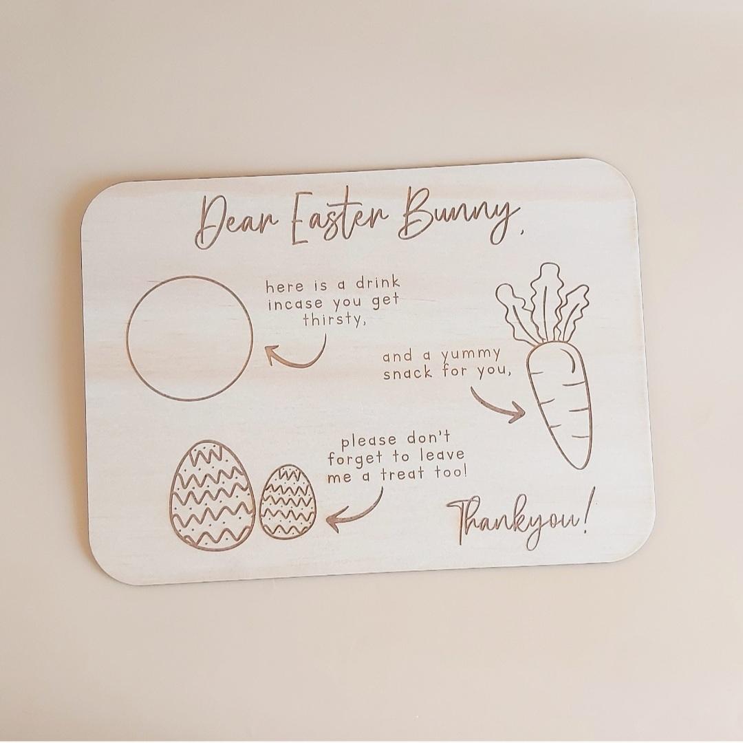 Easter Bunny Treat Tray