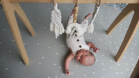 Thumbnail for Grey Confetti Kids Padded Play Mat - Family