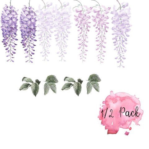 Wisteria Wall Deals (Purple) - Half Pack