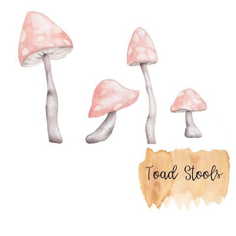 Toad Stool Wall Decals