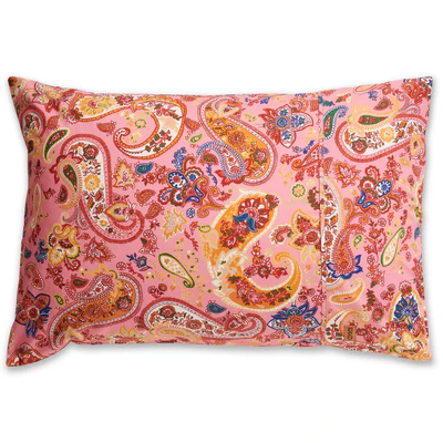 Paisley Colourful Organic Cotton Pillowcase