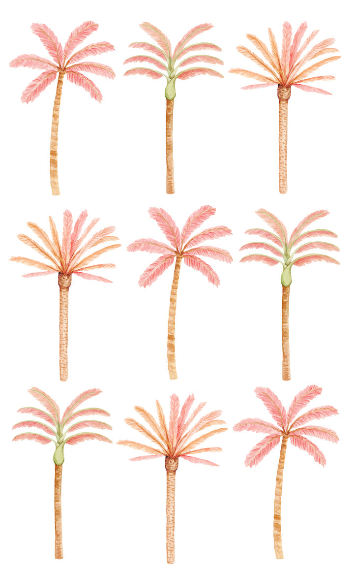 Pink Mixed Happy Palms - Half Set